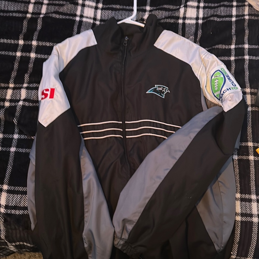 Reebok NFL Panther rain jacket